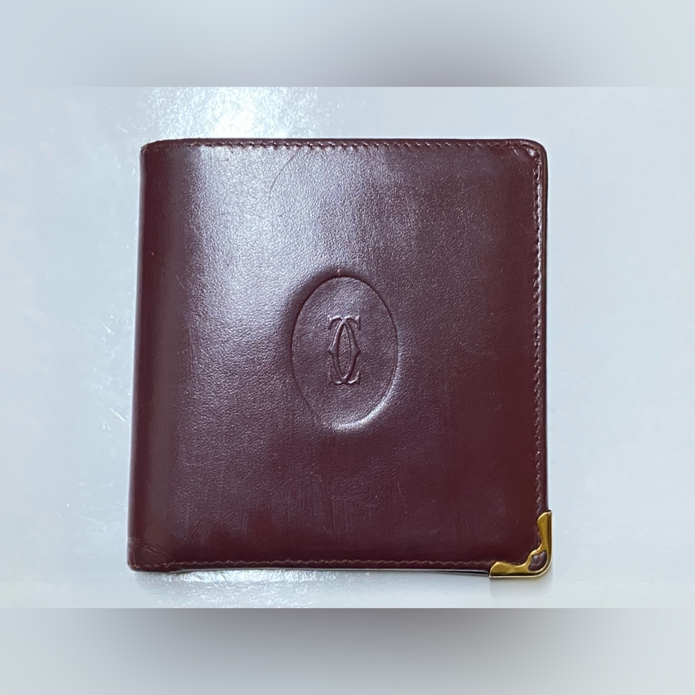 Cartier Bifold leath wallet